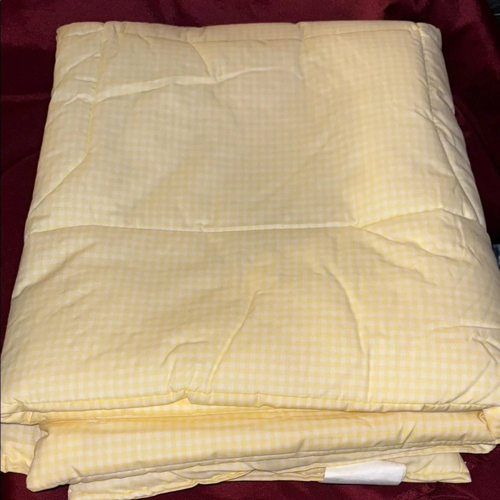 Adorable Baby Pillow and Comforter with Bear Design